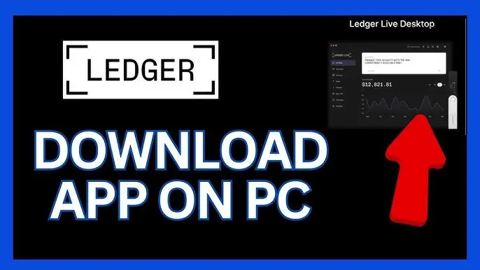 Ledger Live desktop application overview on computer screen