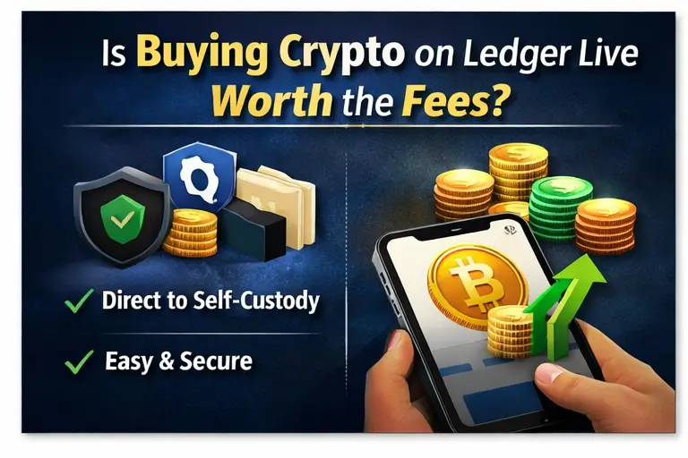 Compare providers and check the final crypto amount received before buying on Ledger Live